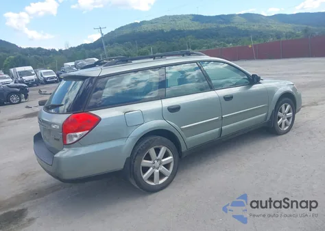 2009 Subaru Outback 2.5I from USA, damaged, VIN 4S4BP61CX97328154